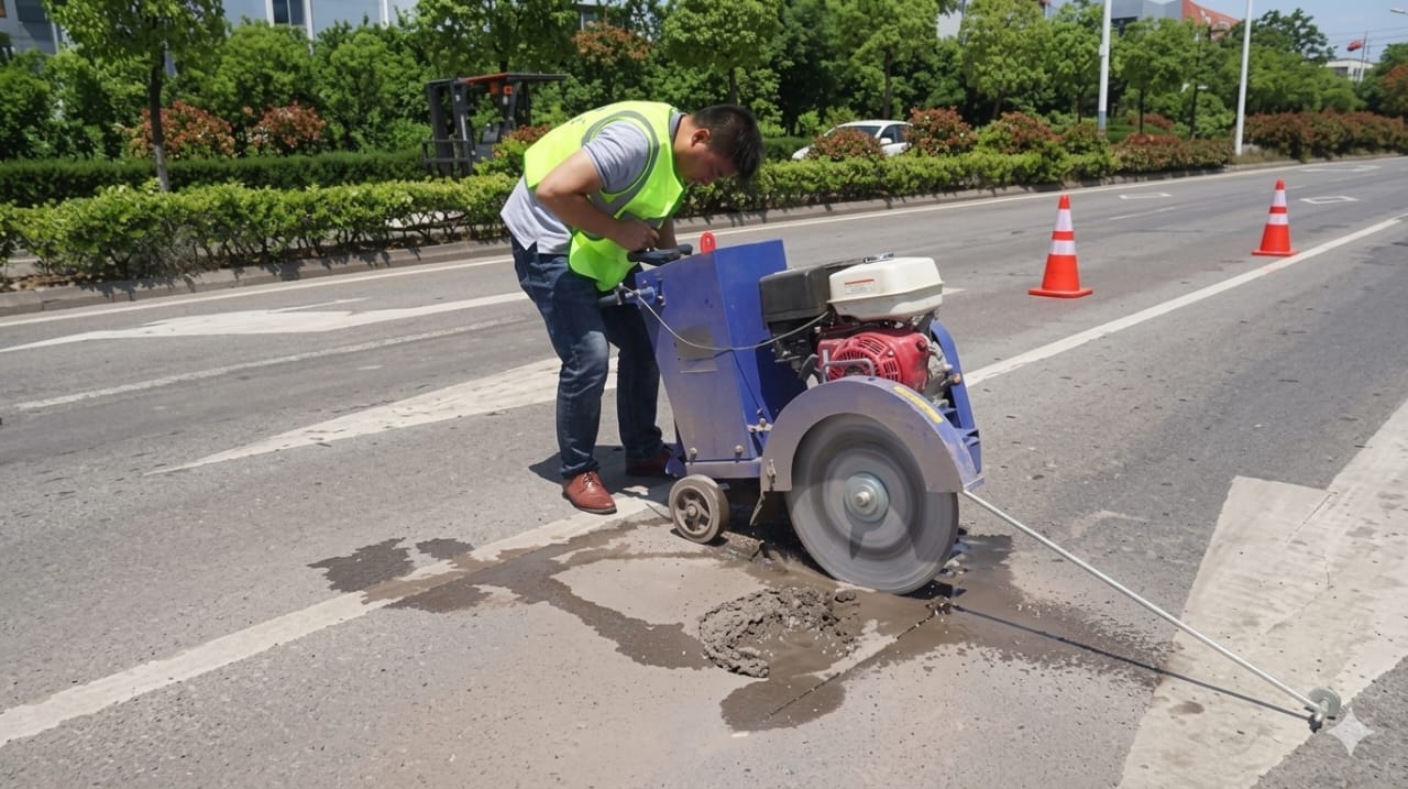 PROFESSIONAL SURREY ROAD CUTTING SERVICE USED BEFORE CORE CUTTING IN DUBAI FOR ACCURATE AND SAFE UTILITY INSTALLATION