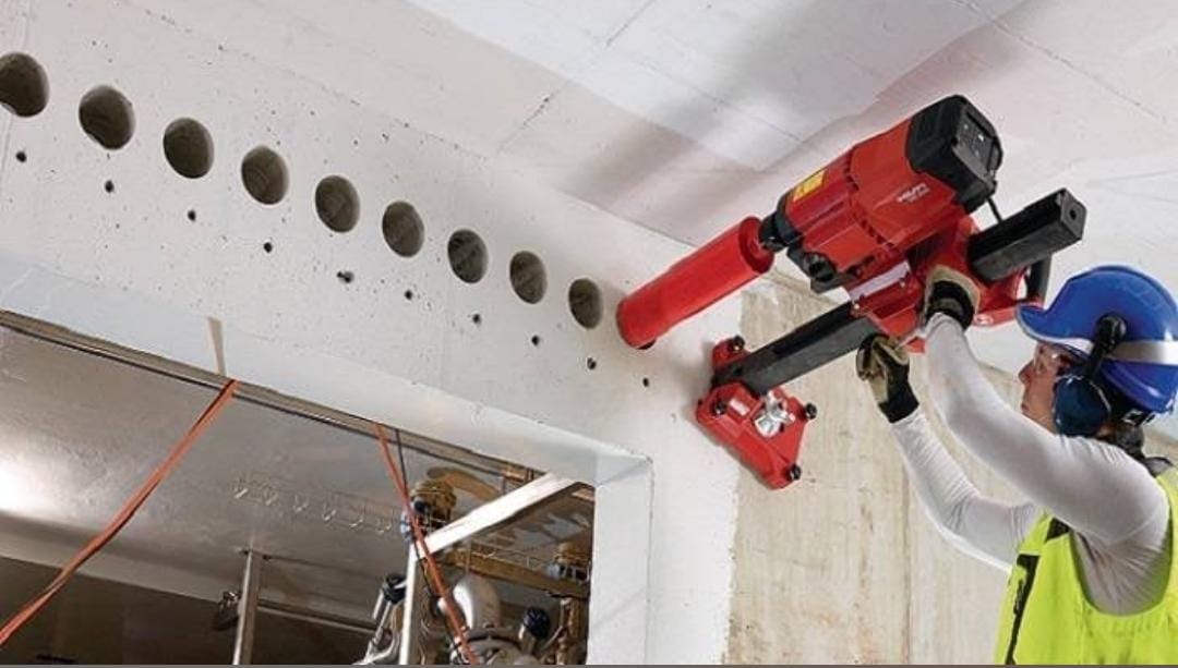 best core cutting services in uae for concrete wall and slab cutting