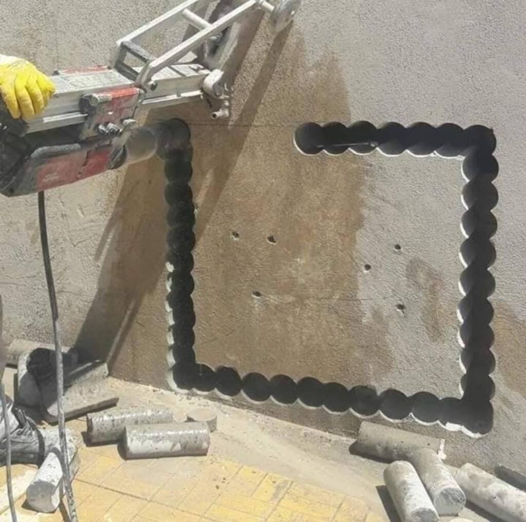 Professional core cutting and concrete drilling services with advanced machinery for precise and safe construction work